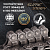 Велосипедная цепь SUMC 6,7,8 speed S51GY 1/2"x3/32"116L Pin Length 7.3mm ГОСТ 30442-97 ISO 9633