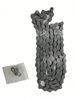 ЦЕПЬ ВЕЛОСИПЕДНАЯ KMC Z7, 1/2"Х3/32", 116 ЗВЕНЬЕВ, С ЗАМКОМ CL573R, ДЛЯ 5-7 СКОРОСТЕЙ
