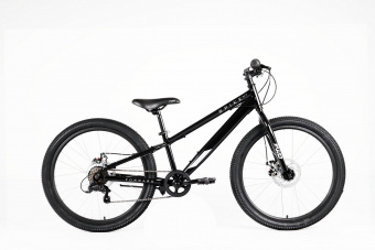 Велосипед Forward Spike 24" D Black Silver / Черный-Серебристый 11"