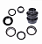 Рулевая колонка MIXIEER QLP-2B-7 22.2x34x27mm ED black
