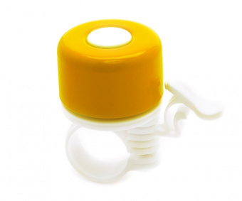 Звонок для велосипеда d35мм, желтый YL 11 yellow