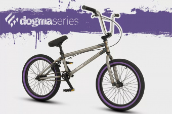 Велосипед BMX 20" 713Bikes Frost S ростовка: 20.5 дюймов.Каретка: MID на промах, Ось 19mm