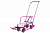 Санки Ника Тимка 5 Универсал  цвет - сиреневый с выдвижными колесами