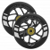 Колеса для самоката. Fuzion 110 mm Wheel (pair) -Black Ano / Black PU