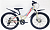 Велосипед скоростной (M) 24" STANT MD405 12", 6 скоростей белый