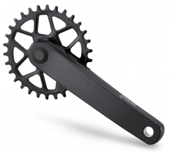 Система Prowheel MTB 1х(9/10/11S), 36T, сталь, 170, алюм, Chainline 48.8, кв под 124 черн.