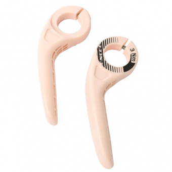 Дополнительные ручки руля (рожки). ENLEE. 2 шт. PC deputy handle. Розовый