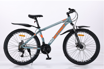 Велосипед скоростной (M) 26" STANT MD505 16", 21 ск, серый/оранжевый