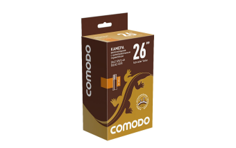 Камера COMODO 26"х2.125/2.4 (52/62 - 559) AV 40мм, антипрокольная с герметиком, бутил