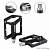 Педаль для MTB эксперт MIXIEER MOUNT KNIGHT, фрезерованный CNC алюминий, CR-MO ось 3 пром.подшипника