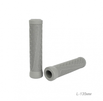 Грипсы 135 мм. Ультрамягкие. 2 шт. Special Soft TPE. Grey Color