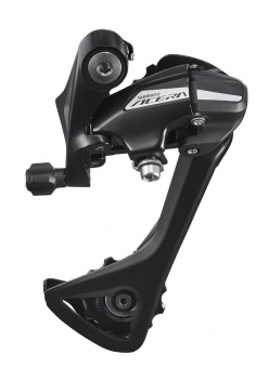 Переключатель задний Shimano Acera, M3020, SGS, 7/8 скоростей, крепление на болт, черный, 