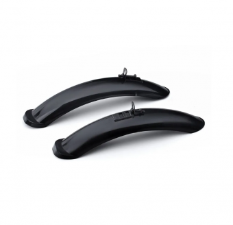 Набор крыльев для велосипеда 16-18" Rocket 048, пластик, цвет черный, цвет черный