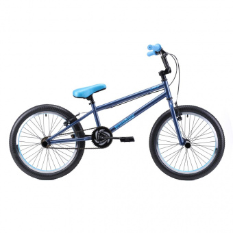 Трюковой BMX 20" COMIRON BIG WOOHOO Рама 18.7" INDIGO MET BLUE