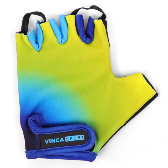 Перчатки велосипедные детские,размер  6XS Blue/Green