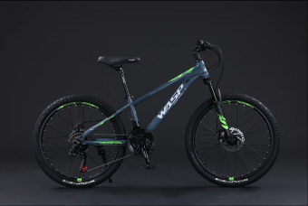 Велосипед скоростной BLACK WASP (M) Legion 24" 21s рама 11; Сталь W196 COOL GREEN