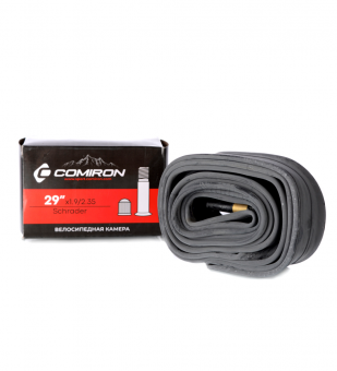 Камера для велосипеда бутиловая COMIRON 29X1.9/2.35 Schrader 45mm 245g