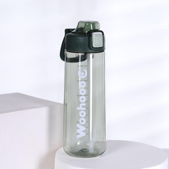 Бутылка для воды 780 ml Вуухууу-Woohooo / Пищевой PP / уп 60 / Черный