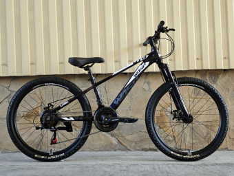 Велосипед скоростной BLACK WASP (M) UNIT 26 21s  TY21 W91 1.1 BLACK