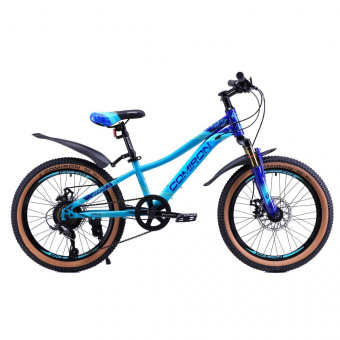 Велосипед скоростной (M) 20" рама 10" 7sp COMIRON SMART синий