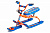 Снегокат «Snowdrive» СНД3/Г Nika kids Snowdrive  принт сиденья с гонщиком