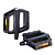 Педаль MTB MIXIEER MX-P873, 9/16 резьба, PP корпус, сталь. подшипник, 106х96мм, с рефлектором, сталь