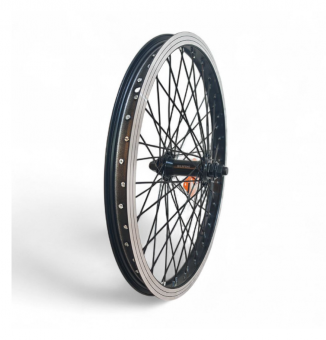Колесо переднее 20" TRIX BMX  пром.подш. гайки  втулка алюм. черн. ось 14 мм