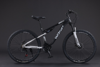 Велосипед скоростной BLACK WASP (M) NERO 26" 21s BLACK LIGHT GRAY
