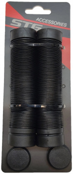 Грипсы для велосипеда STG SZ-100B, 125 мм, черный	
