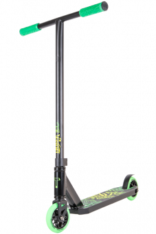 Трюковой самокат Tech Team Duker 101 Black/green-черно/зелёный