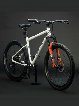 Велосипед (М) скоростной Time Try 26" 8s рама 17" алюминиевая Белый