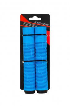 Грипсы для велосипеда STG Gravity, 165 мм, голубой