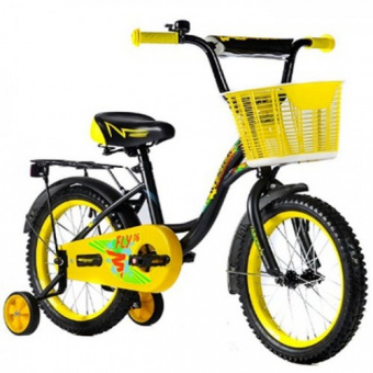 Велосипед детский KotoBike 18" серо-желтый
