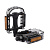 Педаль MTB HONGDING HD-905 PC, 9/16 резьба, PP+PC корпус, сталь. подшипник, 103х82мм, с рефлектором