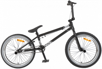 Велосипед трюковой (M) BMX TT Level 20" рама 21,5" Black / Черный