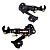 MTB, Переключатель задний SUNRUN RD-HG-04, 6/7 скоростей, 2:1-shimano совместим, 11-34Т, емкость 35Т