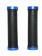 Грипсы с метал. зажимами, длина 129мм, черные, зажим синий, инд.уп. Vinca Sport H-G 119 black/blue