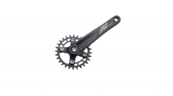 Система SAMOX MTB 1x11s/10s/9s, 34T, сталь, 170мм алюминий, квадрат, черная
