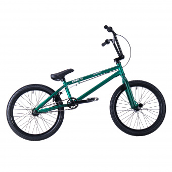 Велосипед (M) BMX 20" COMIRON GEEK, Рама 20.5" dark green metallic