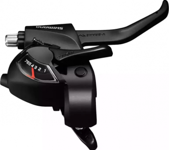 Шифтер Shimano Torney EF41,прав, 7ск,трос 2400мм