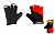 Перчатки TRIX Nw муж. XL коротк. пальцы, гель, дышащая лайкра/искусств. замша, черно-красные