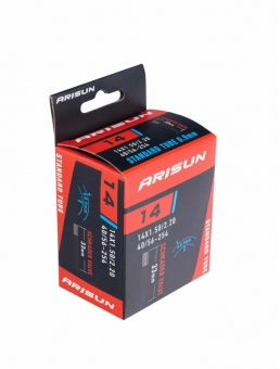 Камера ARISUN 14"x1.50/2.20 (40/56-254) AV 33мм, 0.9мм, бутил