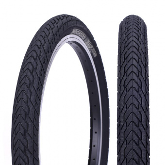 Покрышка для велосипеда KRYPTON BMX WOOHOOO BLACK 20X2.35 ( 64-406 ) 30TPI 