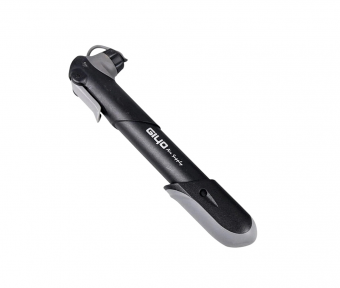 Насос GIYO, aвто/вело ниппель, пластиковый корпус, Max 80psi, Тайвань, инд. уп.	