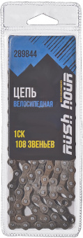Цепь велосипедная Rush 1ск 108звеньев
