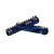 Грипсы для трюкового самоката 155мм Fuzion Grips (Pair) - Black / Blue Swirl