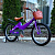 Велосипед детский с доп колесами Time Try 14" 9кг TT5002 (фиолетовый) 