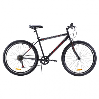 Велосипед 26" рама 17" 7sp KRYPTON TWINKLE TWO чёрный угольный