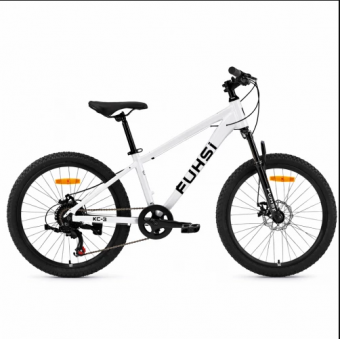Велосипед скоростной Time Try Fushi FU678 26", 8 скоростей, рама 15", алюминиевый (белый)