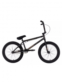 Велосипед (M) BMX Tech Team  GRASSHOPPER 20" рама 20.4 Black / черный